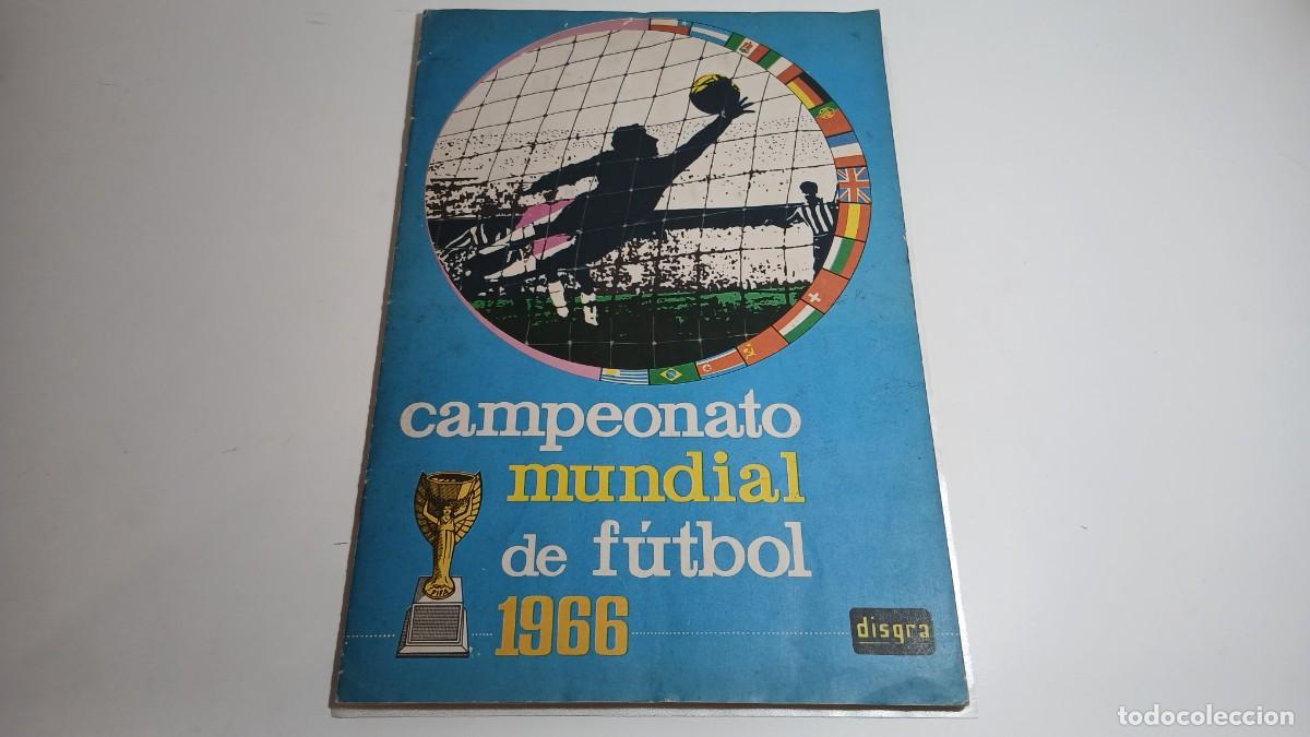 &Aacute;lbum de f&uacute;tbol completo: ALBUM CAMPEONATO MUNDIAL DE FUTBOL 1966 DISGRA FHER FALTA BENITEZ