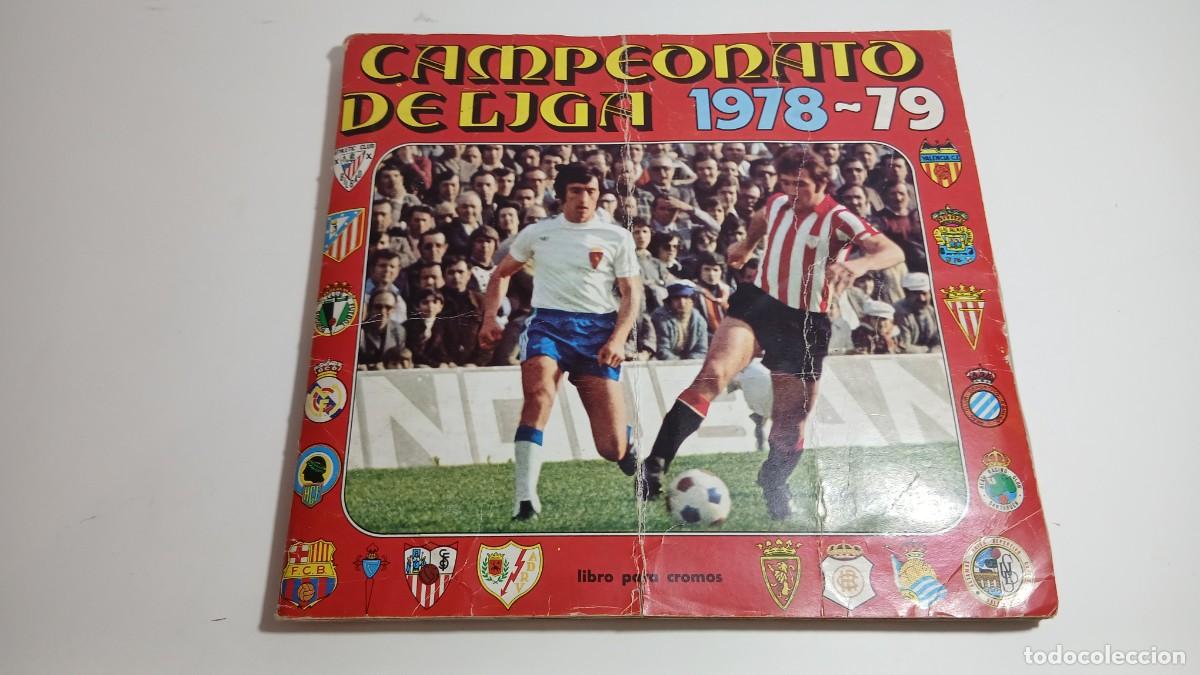 &Aacute;lbum de f&uacute;tbol completo: ALBUM CAMPEONATO DE LIGA 1978-79 DISGRA FHER