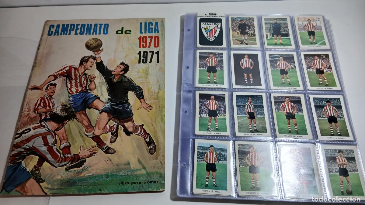 &Aacute;lbum de f&uacute;tbol completo: ALBUM CAMPEONATO DE LIGA 1970-1971 DISGRA FHER COMPLETO