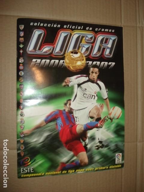 &Aacute;lbum de f&uacute;tbol completo: &Aacute;lbum Liga2006-2007, Este, muy buen estado. 544 cromos