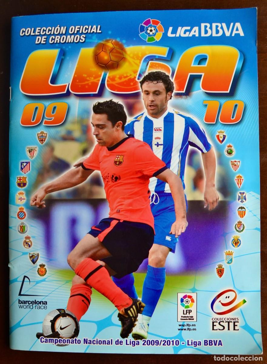 &Aacute;lbum de f&uacute;tbol completo: Alb&uacute;m Cromos. Campeonato Nacional de Liga BBVA 2009-2010. Completo. Buen estado general