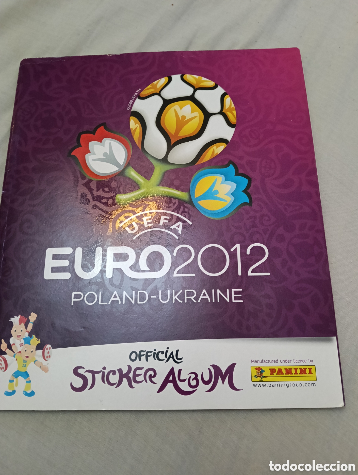 &Aacute;lbum de f&uacute;tbol completo: &Aacute;lbum de la euro 2012 completo y en perfecto estado