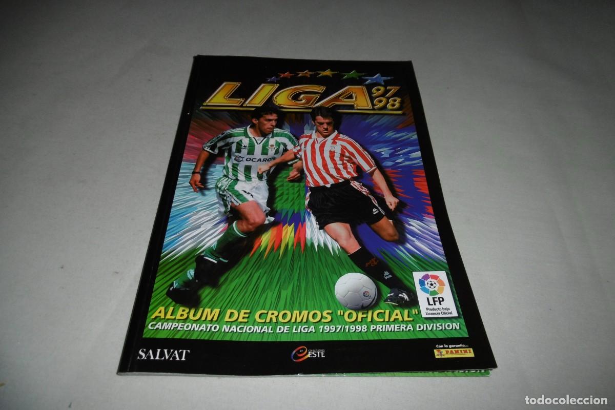 &Aacute;lbum de f&uacute;tbol completo: ALBUM DE CROMOS SALVAT LIGA 97-98 FACSIMIL FUTBOL