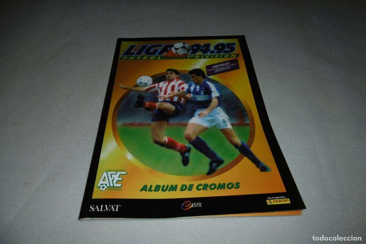 &Aacute;lbum de f&uacute;tbol completo: ALBUM DE CROMOS SALVAT LIGA 94-95 FACSIMIL FUTBOL