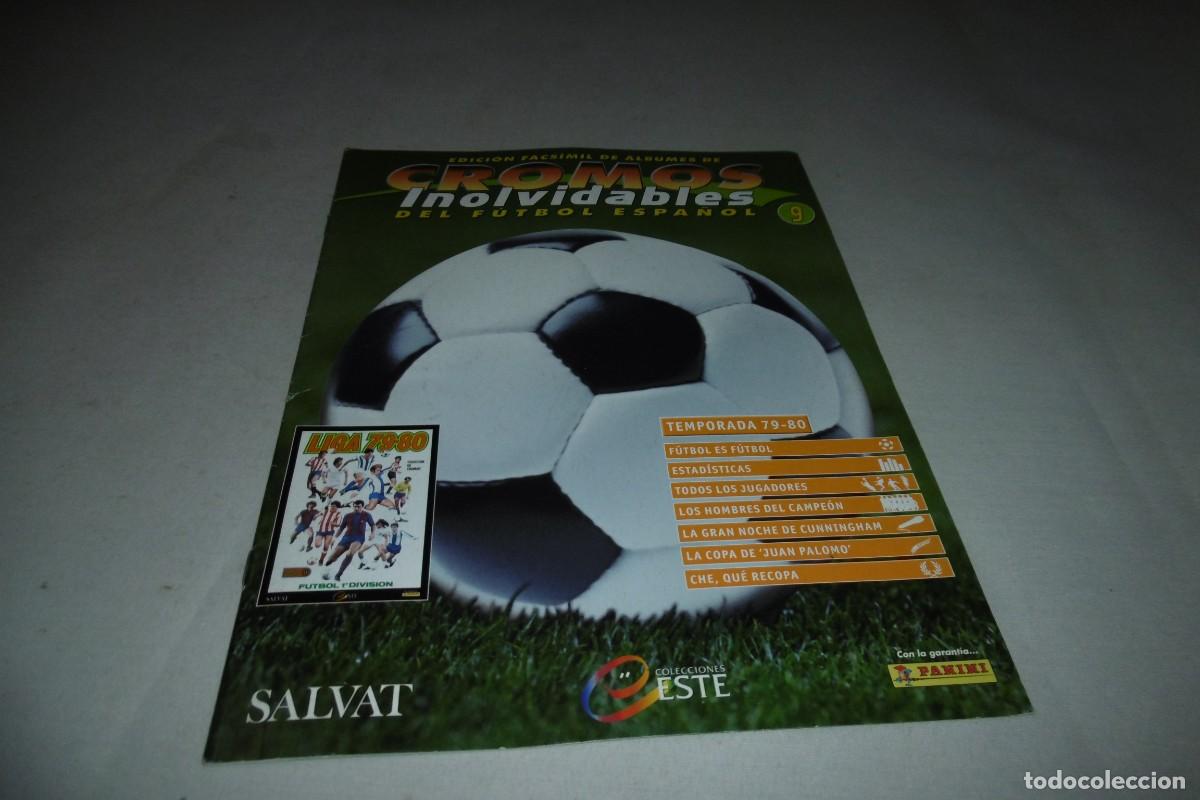 &Aacute;lbum de f&uacute;tbol completo: FASCICULO N&ordm; 9 DEL ALBUM DE CROMOS SALVAT LIGA 79-80 FACSIMIL FUTBOL