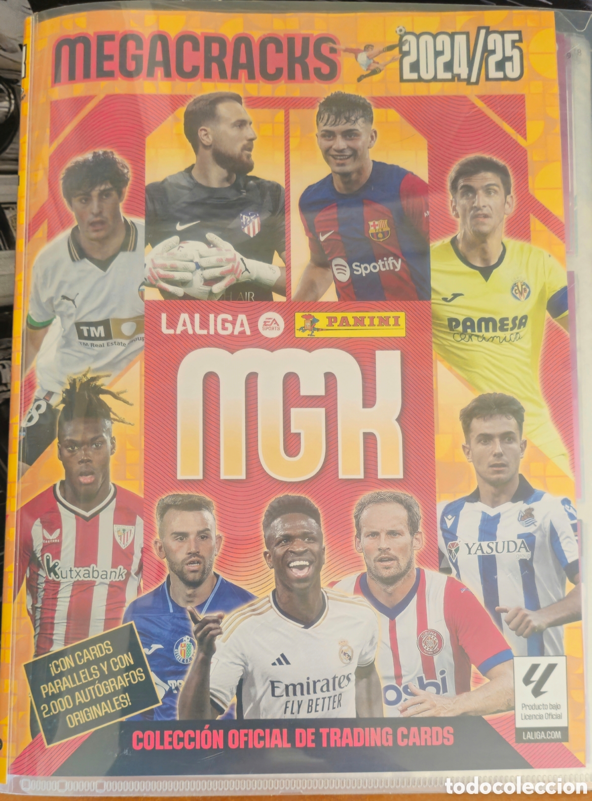 &Aacute;lbum de f&uacute;tbol completo: La liga Megacracks 2024-25 Panini