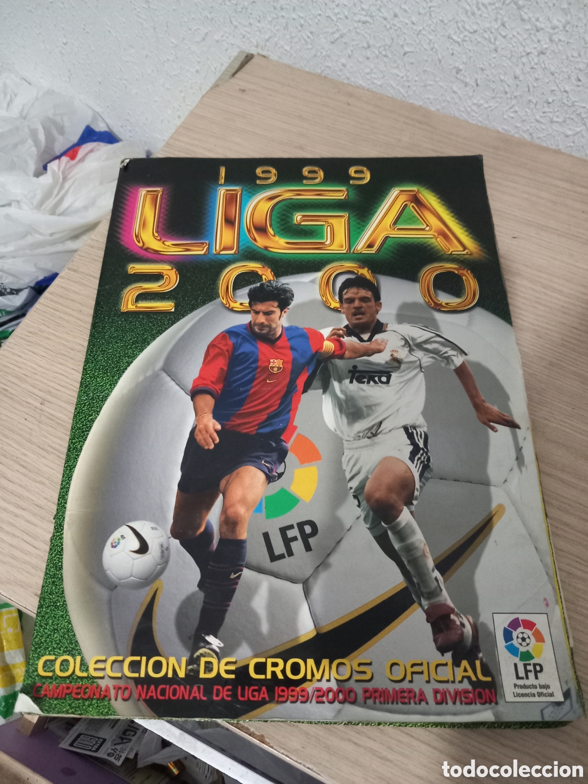 &Aacute;lbum de f&uacute;tbol completo: LIGA ESTE 99/00 COMPLETO,,VER FOTOS
