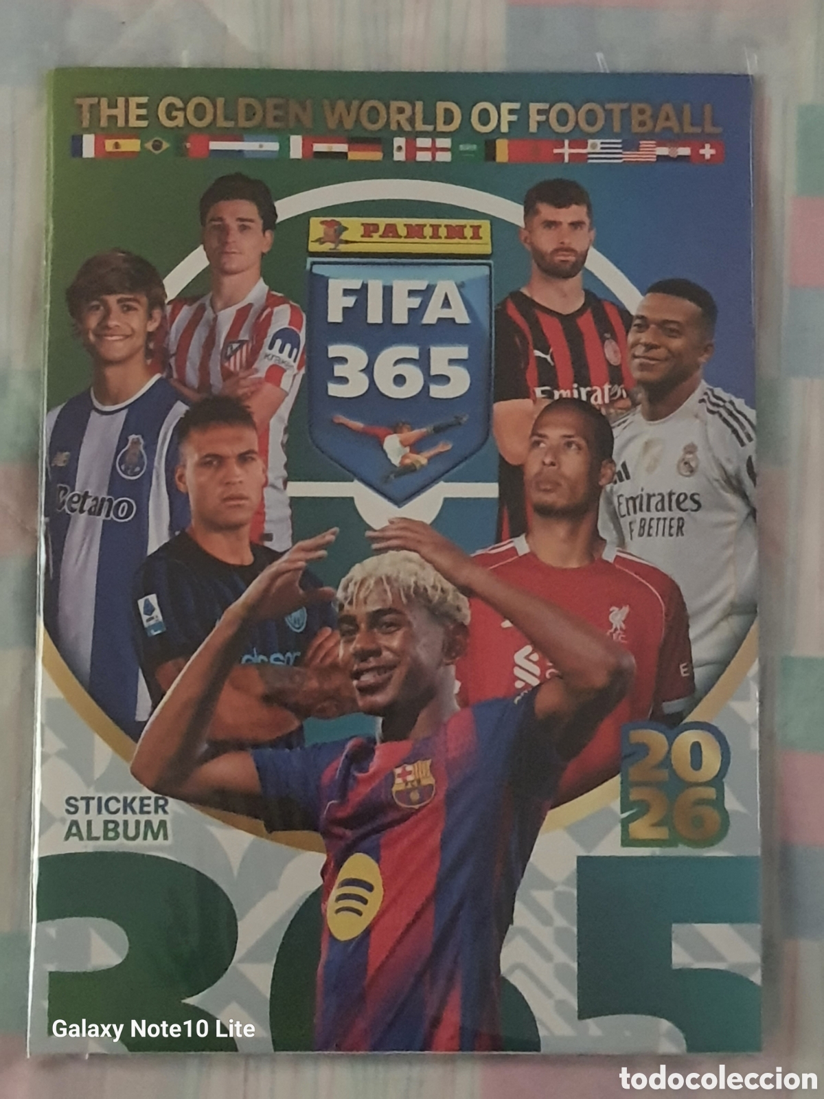 &Aacute;lbum de f&uacute;tbol completo: PANINI FIFA 365 STICKERS 2026 COMPLETA ALBUM PLANCHA VACIO Y 524 CROMOS SIN PEGAR