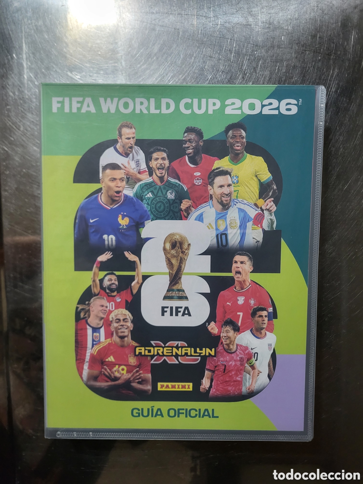 &Aacute;lbum de f&uacute;tbol completo: Album Panini Adrenalyn Fifa World Cup 2026 completo (630 cards)