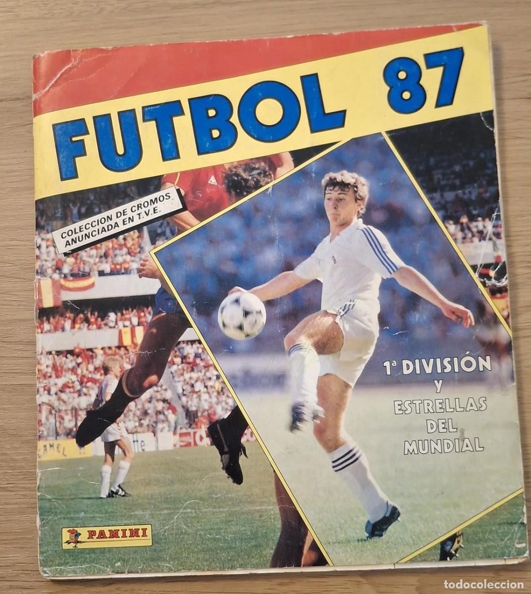 &Aacute;lbum de f&uacute;tbol completo: &Aacute;lbum F&uacute;tbol 87 Panini Completo &ndash; Ligas y Estrellas Mundiales &ndash; Vintage