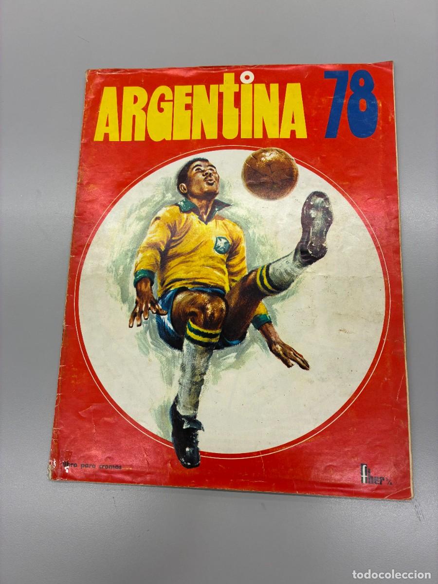 &Aacute;lbum de f&uacute;tbol completo: ALBUM DE CROMOS MUNDIAL ARGENTINA 78. SOLO FALTAN 2 CROMOS. COLECCI&Oacute;N DE 300 CROMOS.EDITORIAL FHER.