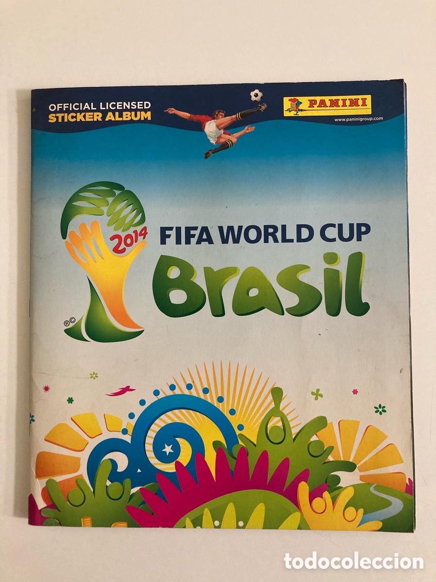 &Aacute;lbum de f&uacute;tbol completo: Album completo Campeonato mundial futbol Brasil 2014-World Cup-Panini