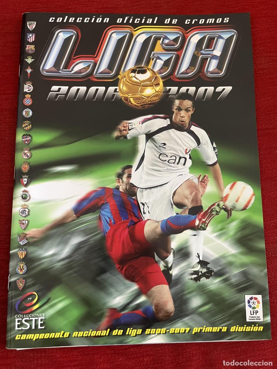 &Aacute;lbum de f&uacute;tbol completo: ALBUM PLANCHA PANINI CAMPEONATO NACIONAL DE LIGA ESTE 06 07 2006 2007 VACIO SIN CROMOS LALIGA NUEVO