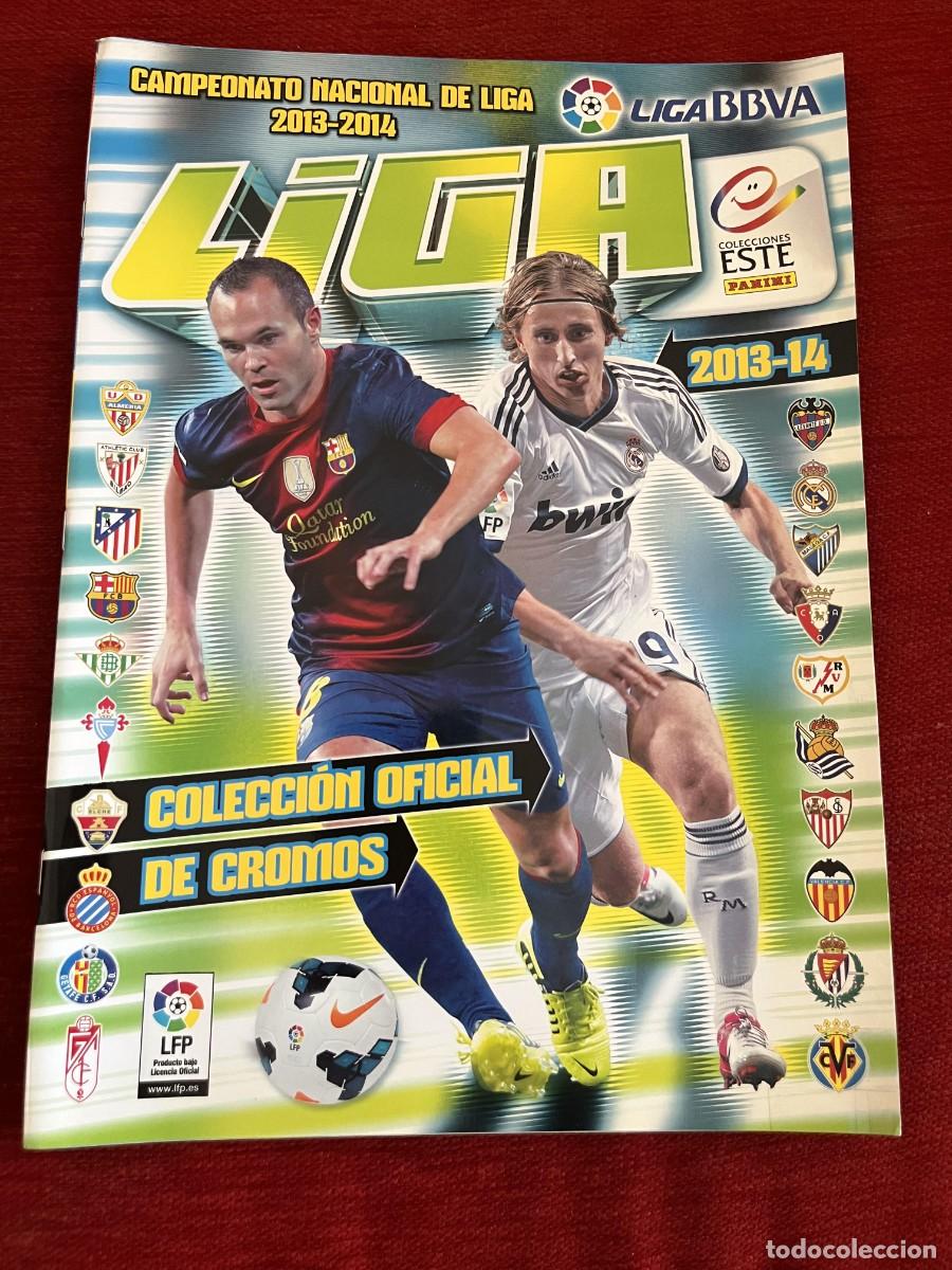 Caderneta de futebol completa: ALBUM PLANCHA PANINI CAMPEONATO NACIONAL DE LIGA ESTE 13 14 2013 2014 VACIO SIN CROMOS LALIGA NUEVO