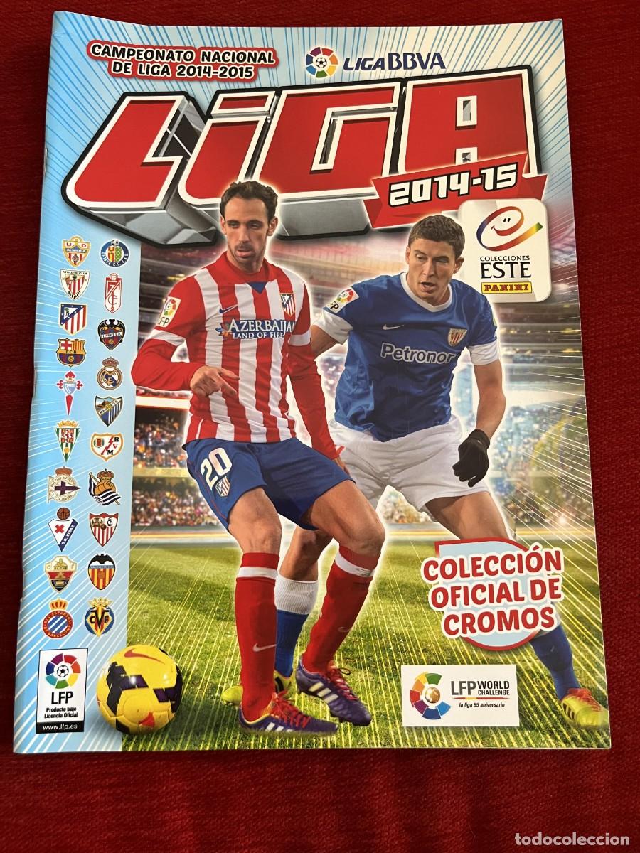 Caderneta de futebol completa: ALBUM PLANCHA PANINI CAMPEONATO NACIONAL DE LIGA ESTE 14 15 2014 2015 VACIO SIN CROMOS LALIGA NUEVO