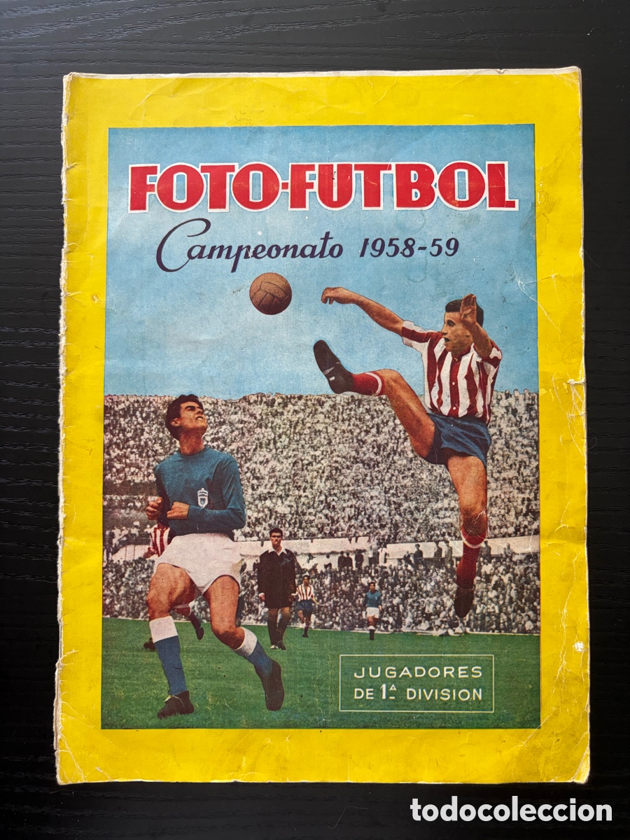 &Aacute;lbum de f&uacute;tbol completo: &Aacute;lbum completo temporada 1958-59 Gr&aacute;ficas Nilo Di Stefano Kubala Puskas Kopa Gento Su&aacute;rez
