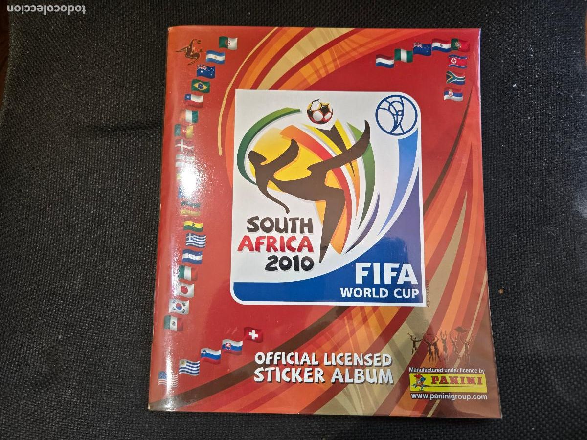 &Aacute;lbum de f&uacute;tbol completo: Album Mundial South Africa 2010 (Completo)+Actualizacion