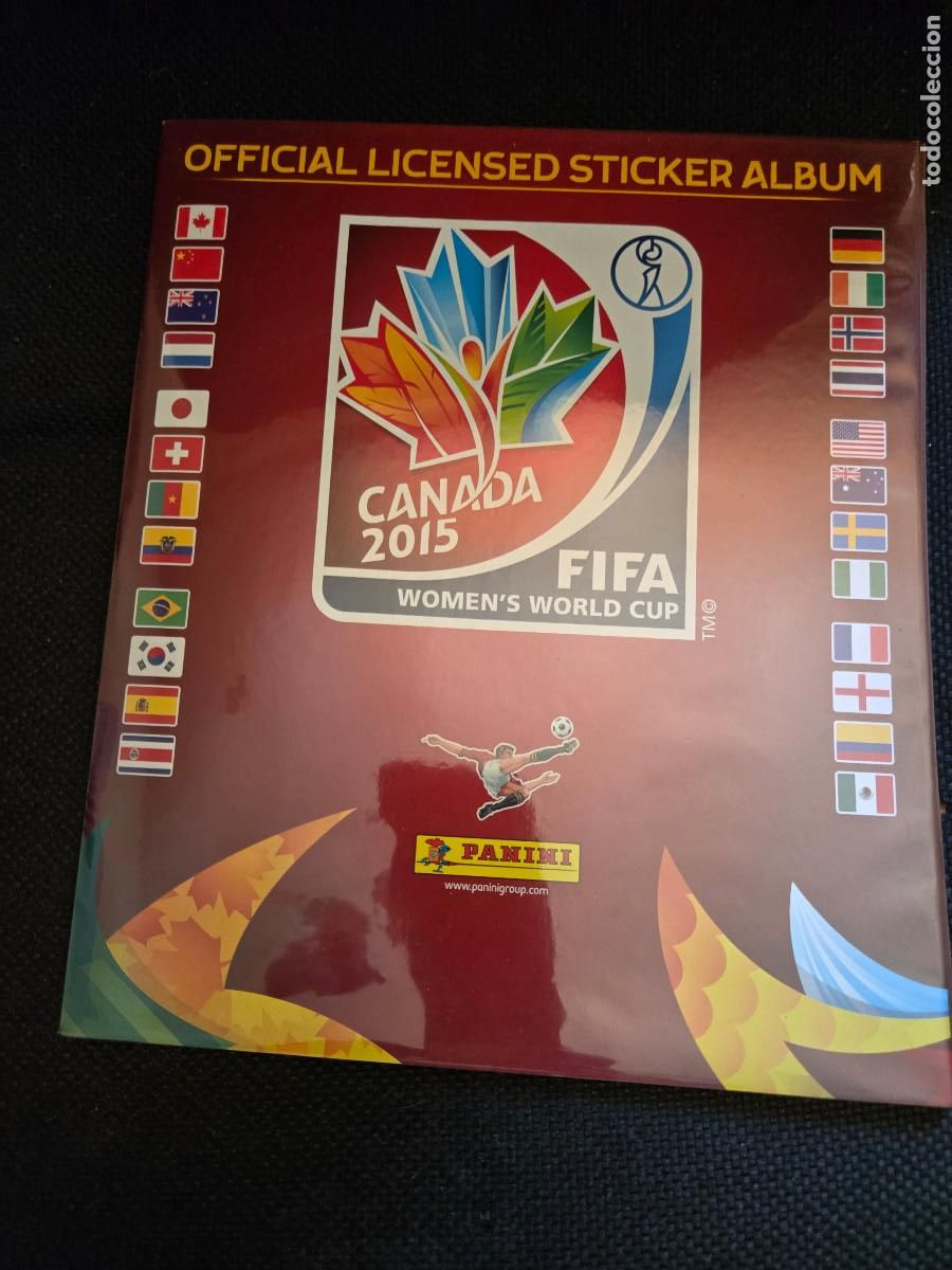 &Aacute;lbum de f&uacute;tbol completo: Album Mundial Canada 2015 (Completo)