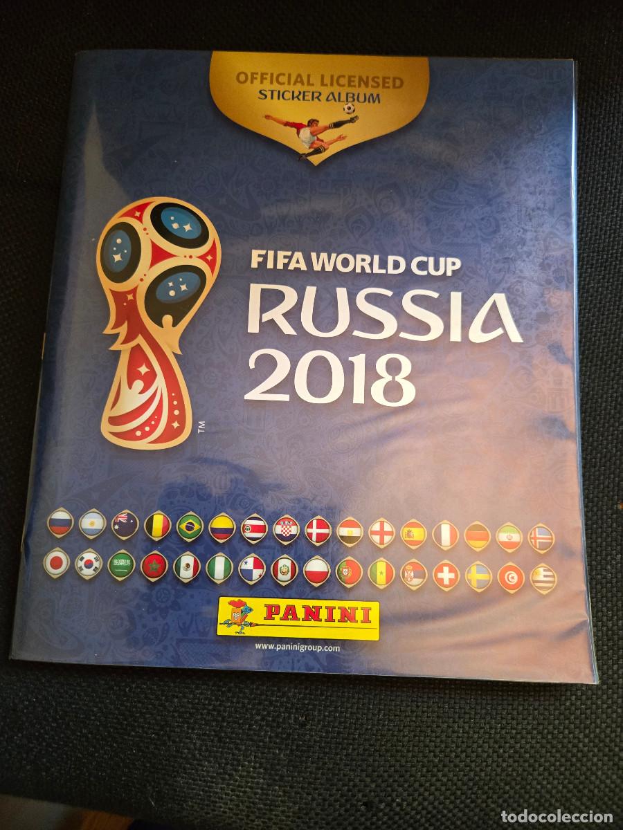&Aacute;lbum de f&uacute;tbol completo: Album Mundial Rusia 2018 (Completo)+Actualizacion