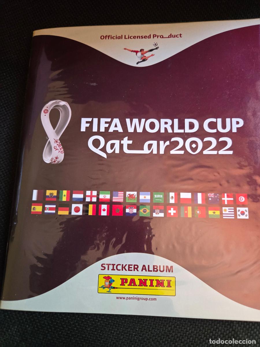 &Aacute;lbum de f&uacute;tbol completo: Album Mundial Qatar 2022 (Completo)+Actualizacion