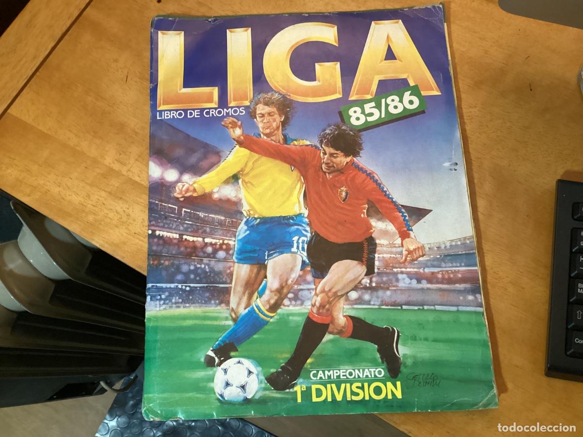 &Aacute;lbum de f&uacute;tbol completo: ALBUM FUTBOL CROMOS LIGA 1985 1986 85 86 COMPLETO EDICIONES ESTE ORIGINAL 337 CROMOS