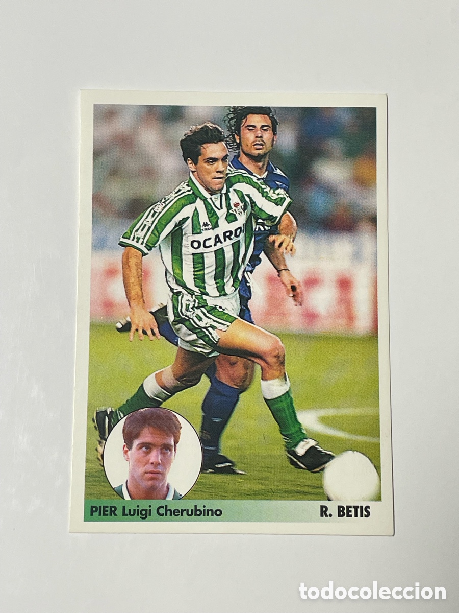 &Aacute;lbum di calcio completo: Pier Betis Panini Los mejores equipos de Europa 1996/97 #90