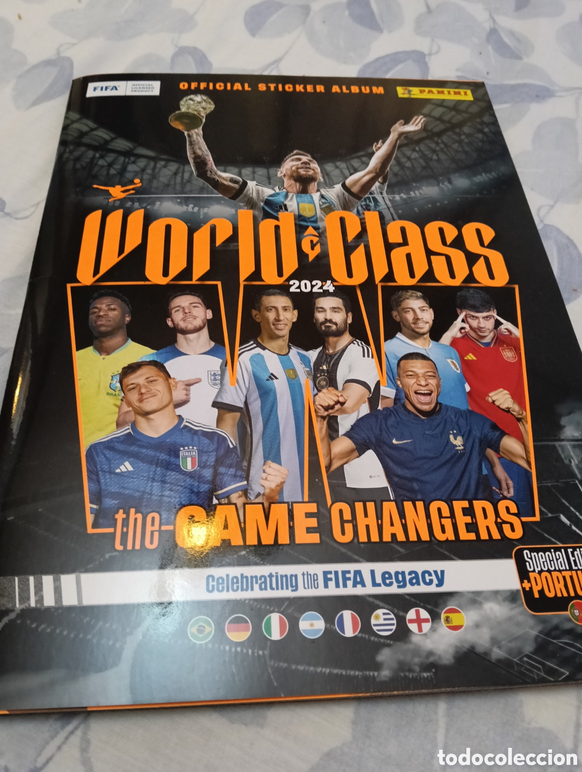 &Aacute;lbum de f&uacute;tbol completo: &Aacute;lbum World Class completo