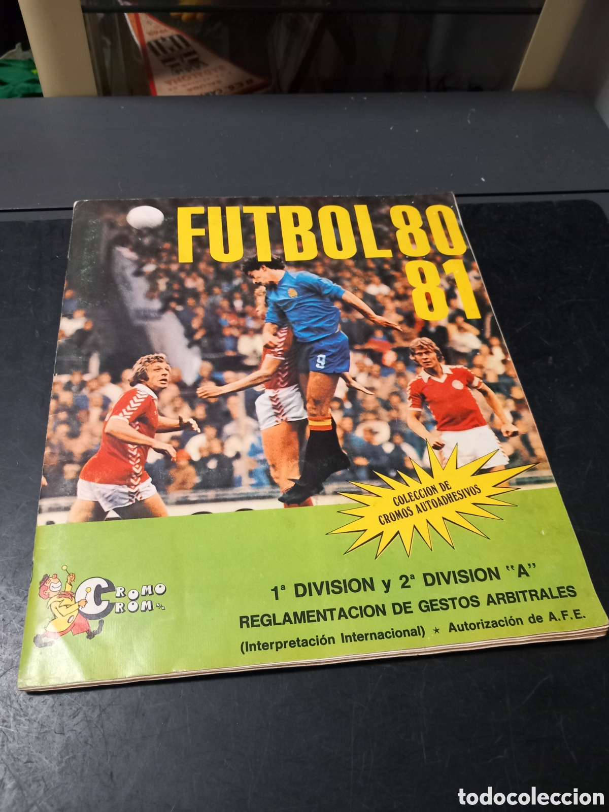 &Aacute;lbum di calcio completo: ALBUM CROMOS FUTBOL 80 81 PRIMERA Y SEGUNDA DIVISI&Oacute;N CROMO CROM COMPLETO ORIGINAL