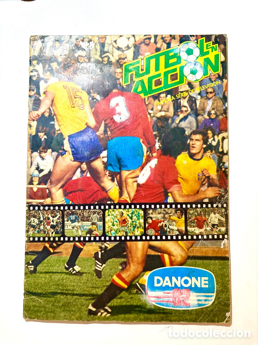 Complete Football Album: MARADONA - PELE &Aacute;lbum Completo F&uacute;tbol en Acci&oacute;n Danone 82 (96 cromos) &ndash; Mundial Espa&ntilde;a 1982