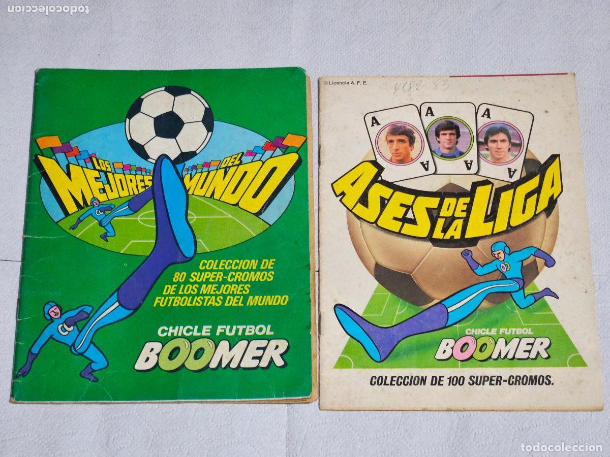 &Aacute;lbum de f&uacute;tbol completo: LOS MEJORES DEL MUNDO ALBUM DE CROMOS CHICLE BOOMER COMPLETO A&Ntilde;O 1981 REGALO ASES LIGA 82 83 LEER