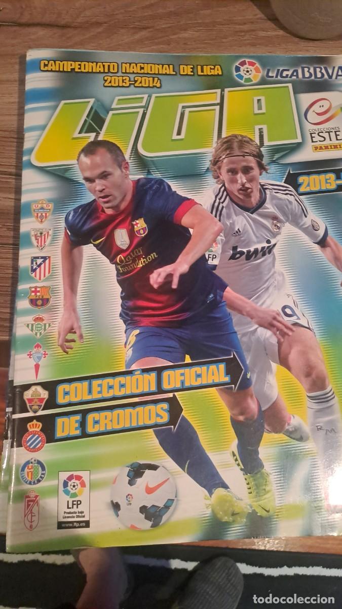 &Aacute;lbum de f&uacute;tbol completo: ALBUM COLECCION OFICIAL DE CROMOS ESTE PANINI LIGA 2013 2014 13 14