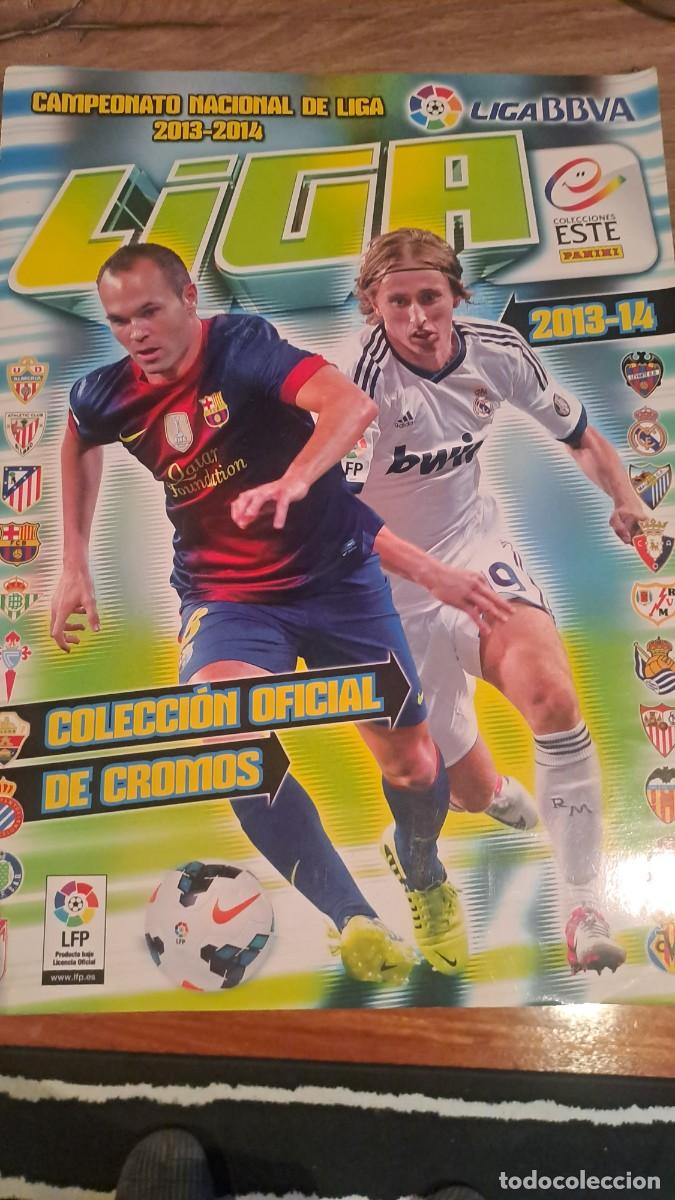 &Aacute;lbum de f&uacute;tbol completo: ALBUM COLECCION OFICIAL DE CROMOS ESTE PANINI LIGA 2013 2014 13 14