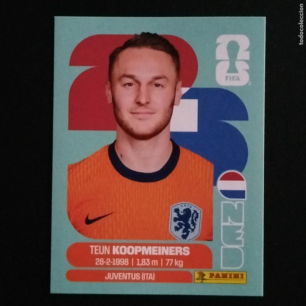 &Aacute;lbum de f&uacute;tbol completo: NED 12 TEUN KOOPMEINERS HOLANDA NETHERLANDS CROMOS STICKER MUNDIAL 26 2026 FIFA WORLD CUP PANINI