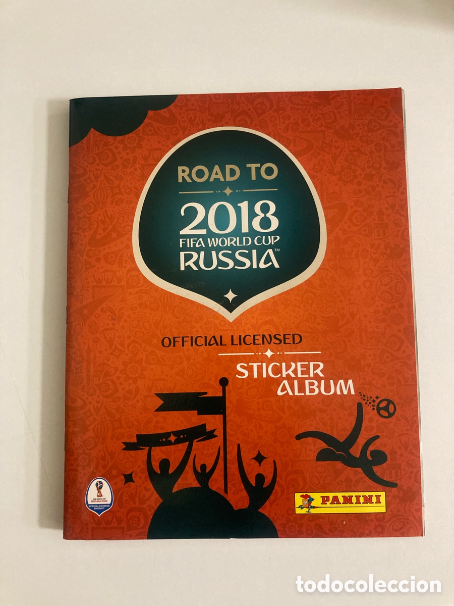 &Aacute;lbum de f&uacute;tbol completo: Album completo Road to Rusia 2018-Russia-World Cup-Panini