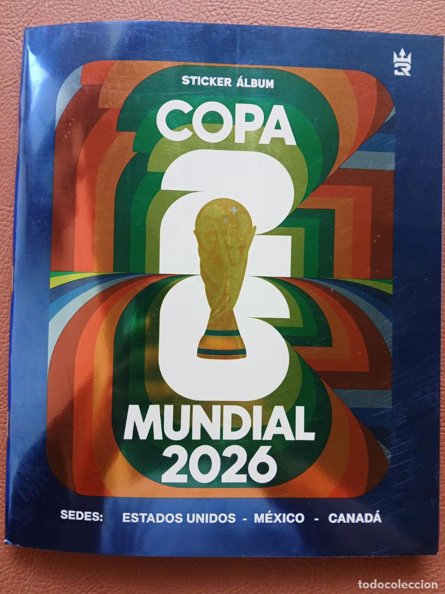 &Aacute;lbum de f&uacute;tbol completo: Mundial 2026 Tres Reyes.