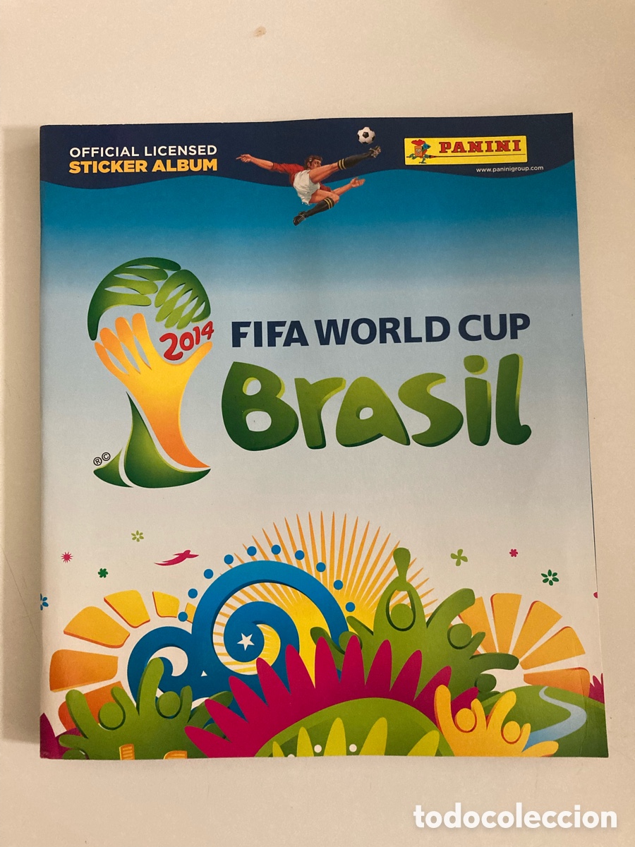 &Aacute;lbum de f&uacute;tbol completo: Album completo mundial Brasil 2014+Actualizacion-World Cup-2018-Panini-buen estado.