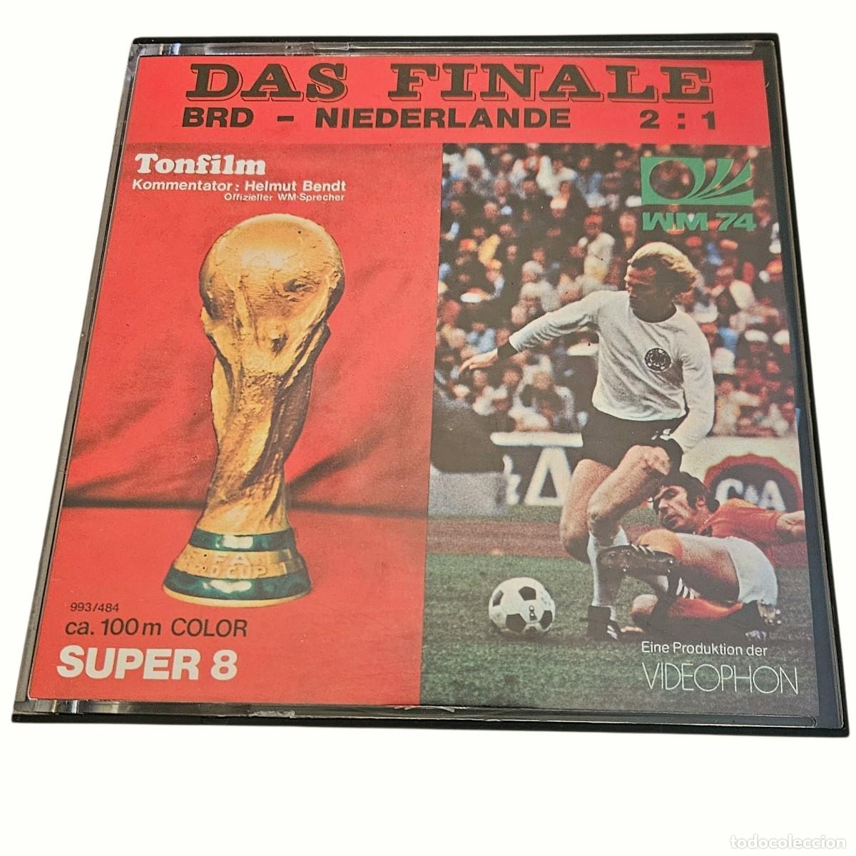 &Aacute;lbum de f&uacute;tbol completo: Pel&iacute;cula en Super 8. Copa Mundial de F&uacute;tbol Alemania - Pa&iacute;ses Bajos 1974.