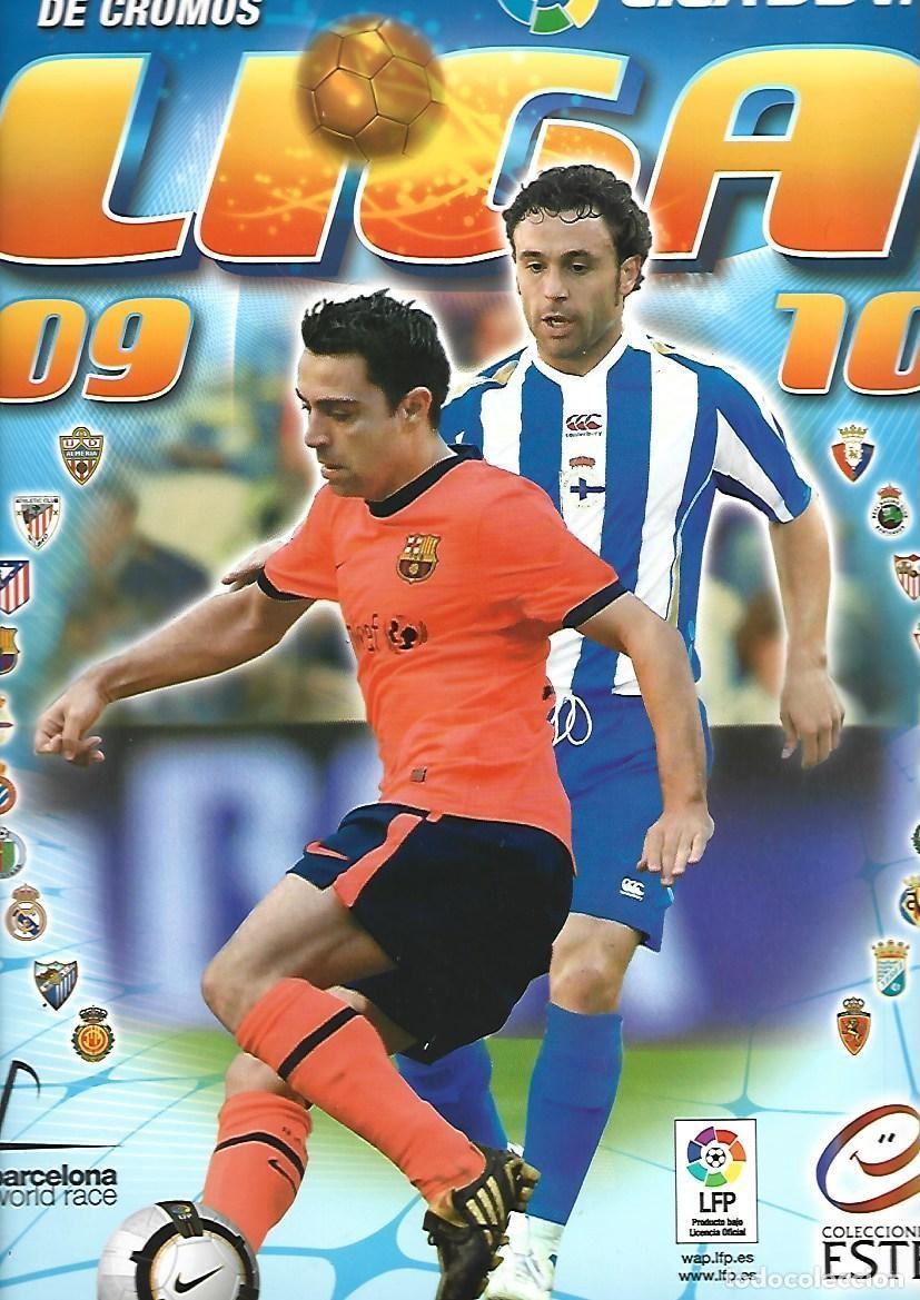 &Aacute;lbum de f&uacute;tbol completo: Liga 09-10, Este, muy buen estado. 634 cromos