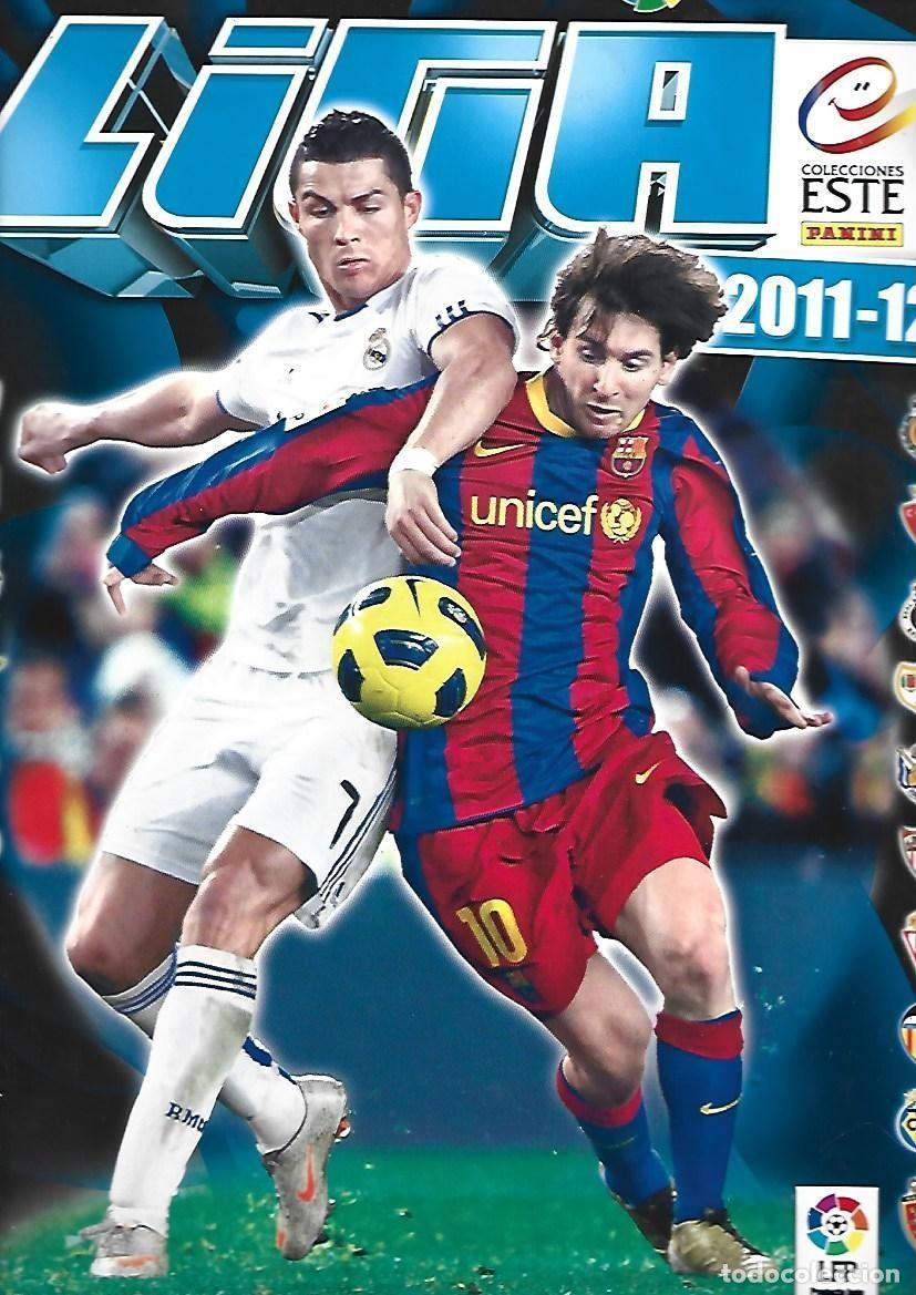 &Aacute;lbum de f&uacute;tbol completo: Liga 2011-2012, Este, 620 cromos, muy buen estado