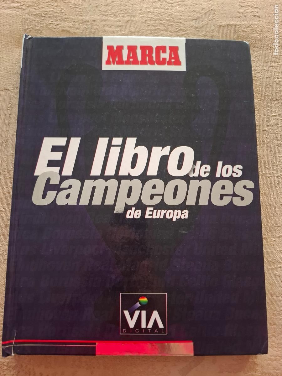 &Aacute;lbum di calcio completo: ALBUM LIBRO DE LOS CAMPEONES DE EUROPA - MARCA - COMPLETO