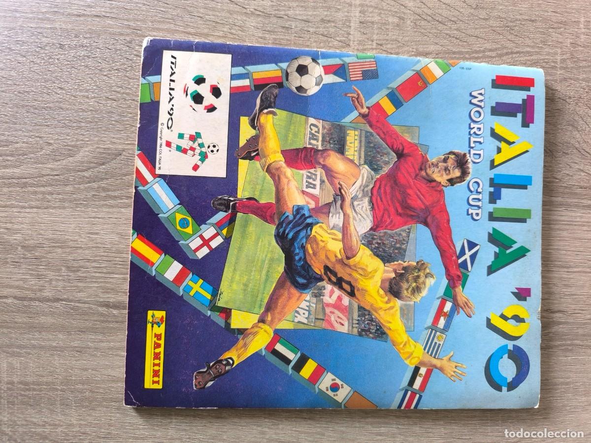 &Aacute;lbum de f&uacute;tbol completo: ​&Aacute;lbum Panini &rdquo;Italia '90&rdquo; World Cup - Completo y en gran estado de conservaci&oacute;n