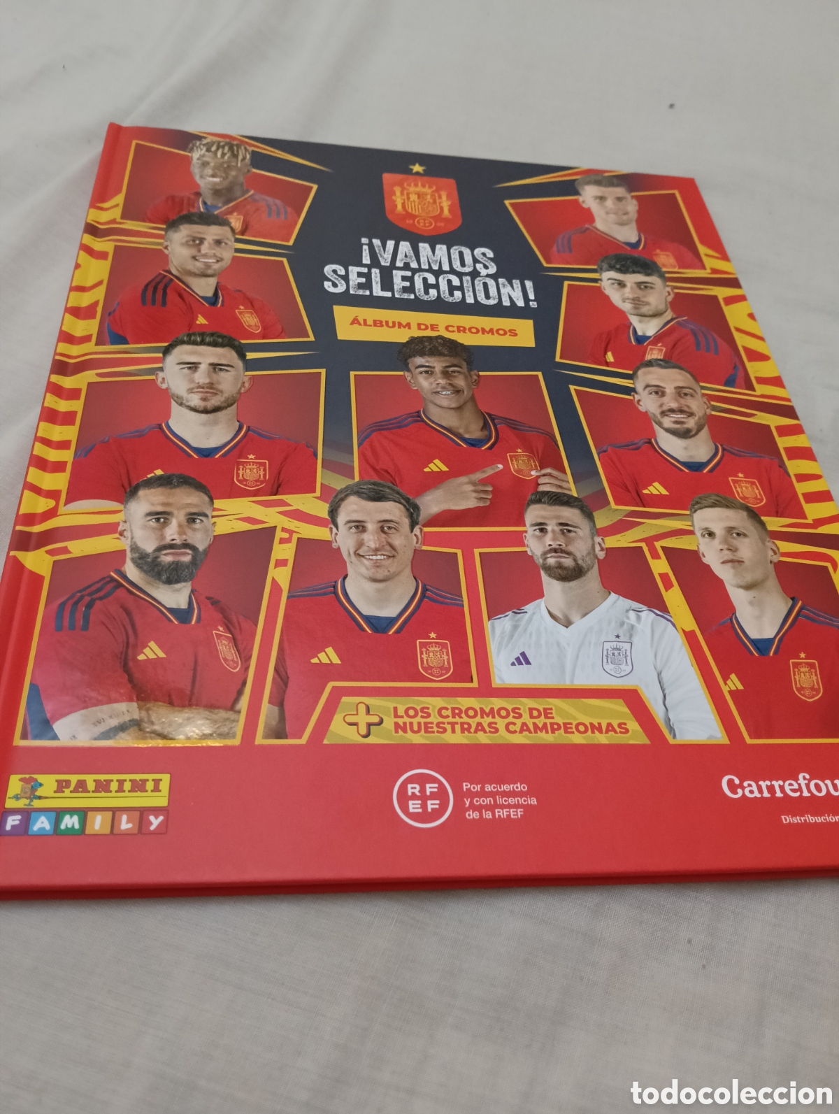 &Aacute;lbum de f&uacute;tbol completo: &Aacute;lbum del Carrefour Vamos Selecci&oacute;n 2024