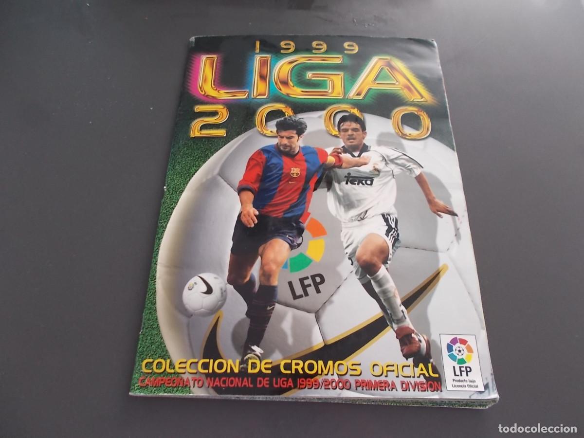 Vollst&auml;ndige Fu&szlig;ballsammelalben: ALUM ESTE 99-00 CON 473 CROMOS TOTAL CON TODOS LOS 36 FICHAJES + FICHAJES 5 BIS