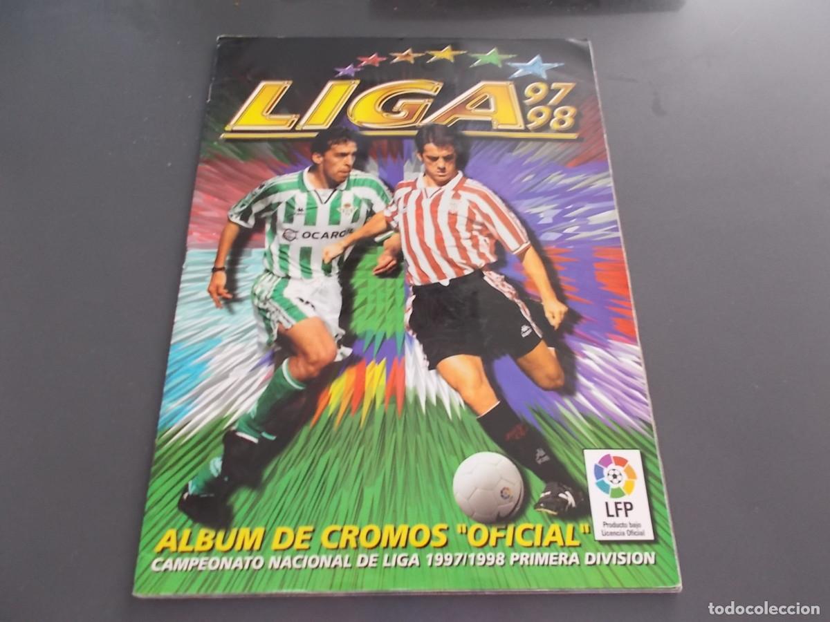 Vollst&auml;ndige Fu&szlig;ballsammelalben: ALBUM ESTE 97-98 TOTAL CON 356 CROMOS CONTIENE LOS 36 ULTIMOS FICHAJES