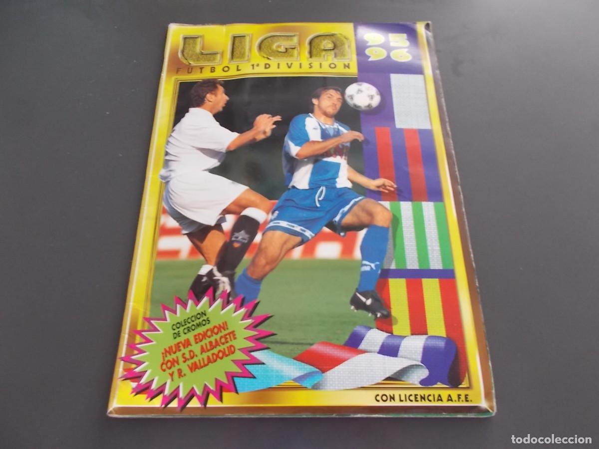 &Aacute;lbum de f&uacute;tbol completo: ALBUM ESTE 95-96 CON TOTAL 403 CROMOS CONTIENE LOS 36 ULTIMOS FICHAJES
