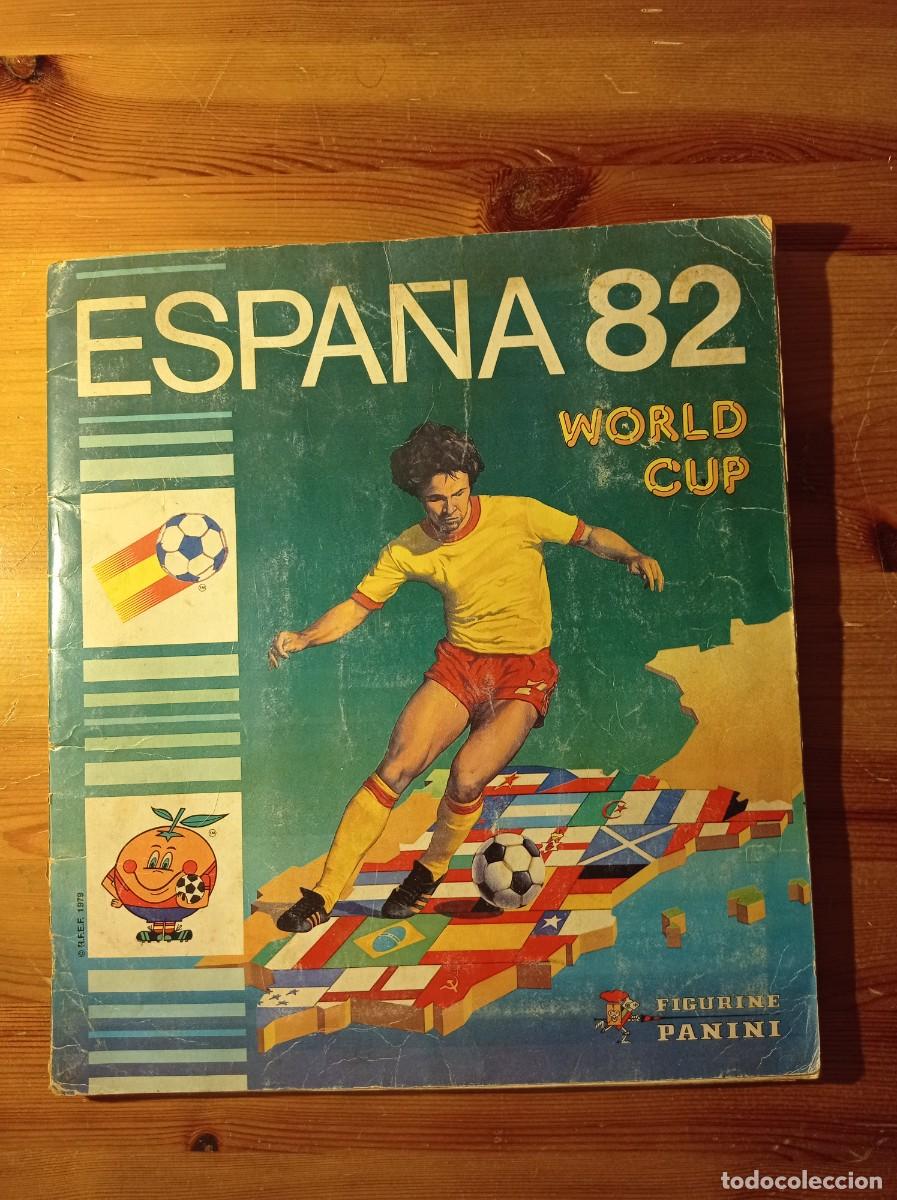Vollst&auml;ndige Fu&szlig;ballsammelalben: Album Panini Espa&ntilde;a 82 completo