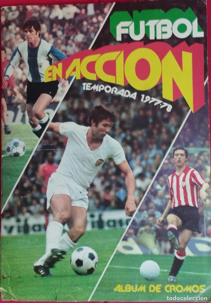 &Aacute;lbum de f&uacute;tbol completo: LIGA 77 78 - 1977 1978 - PACOSA 2 - FUTBOL EN ACCION - 307 CROMOS