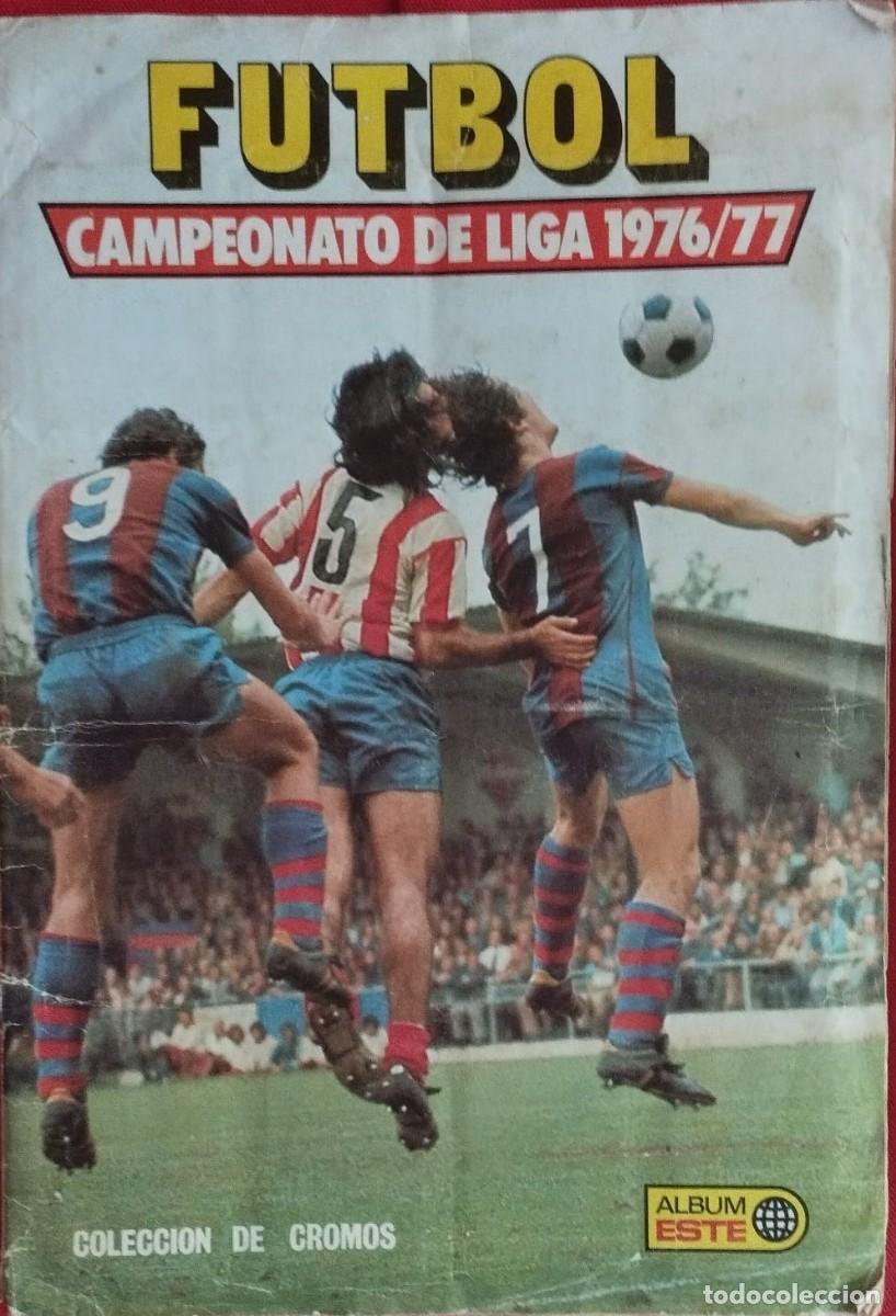 &Aacute;lbum de f&uacute;tbol completo: LIGA 76 77 - 1976 1977 - ESTE - 320 cromos