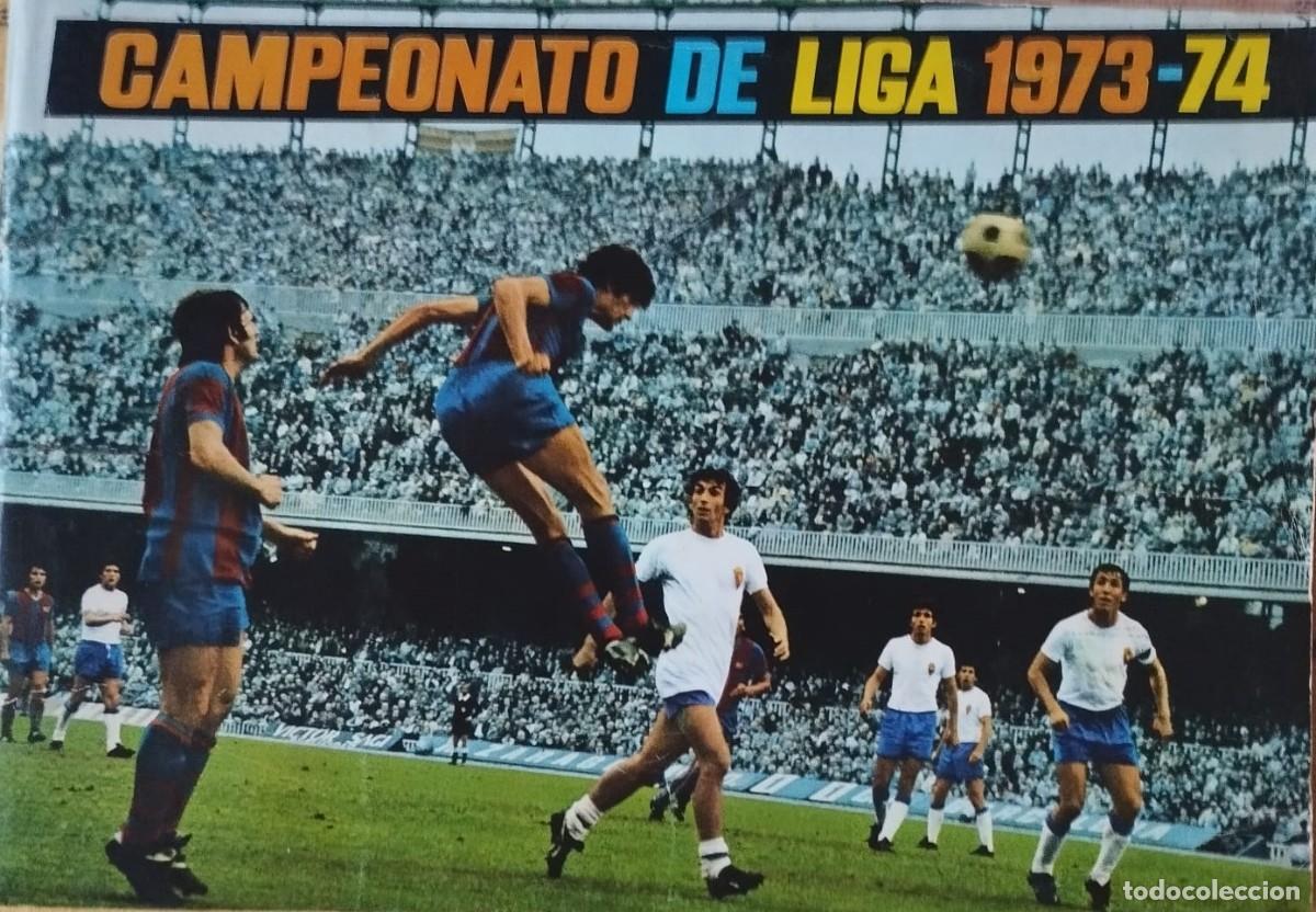 &Aacute;lbum de f&uacute;tbol completo: LIGA 73 74 - 1973 1974 - DISGRA/FHER - 341 CROMOS