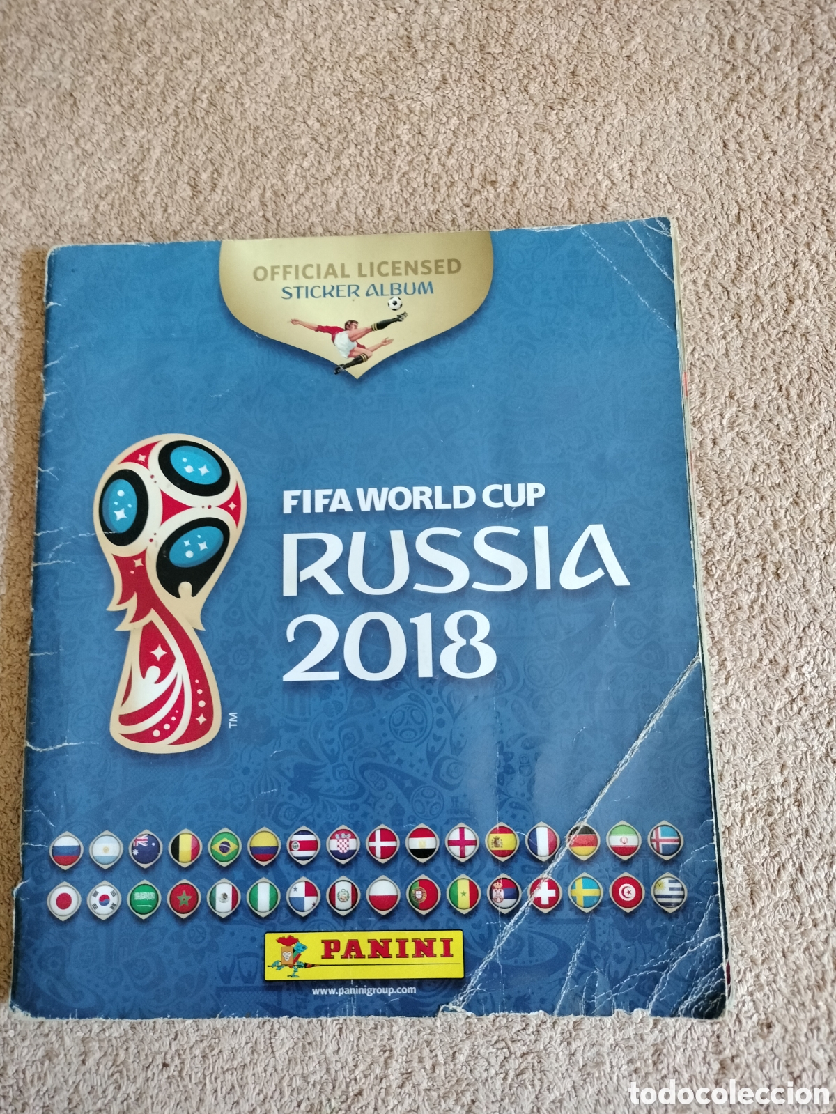 Caderneta de futebol completa: Album completo fifa world cup russia 2018